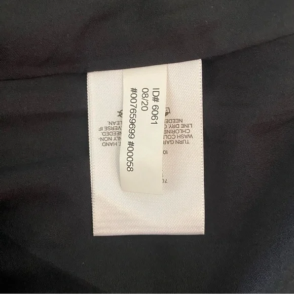 Express Black Sparkly Shimmer Mini Skirt - Picture 5 of 6